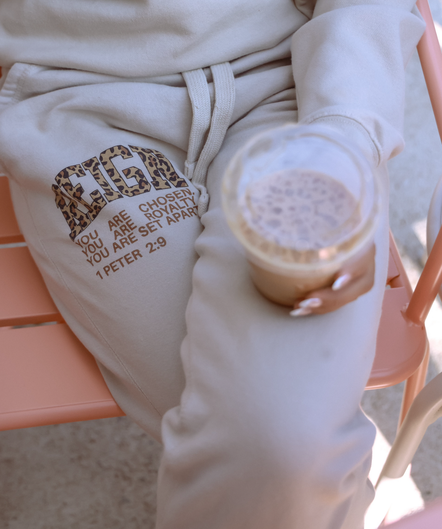 Reign Leopard Sweatpants