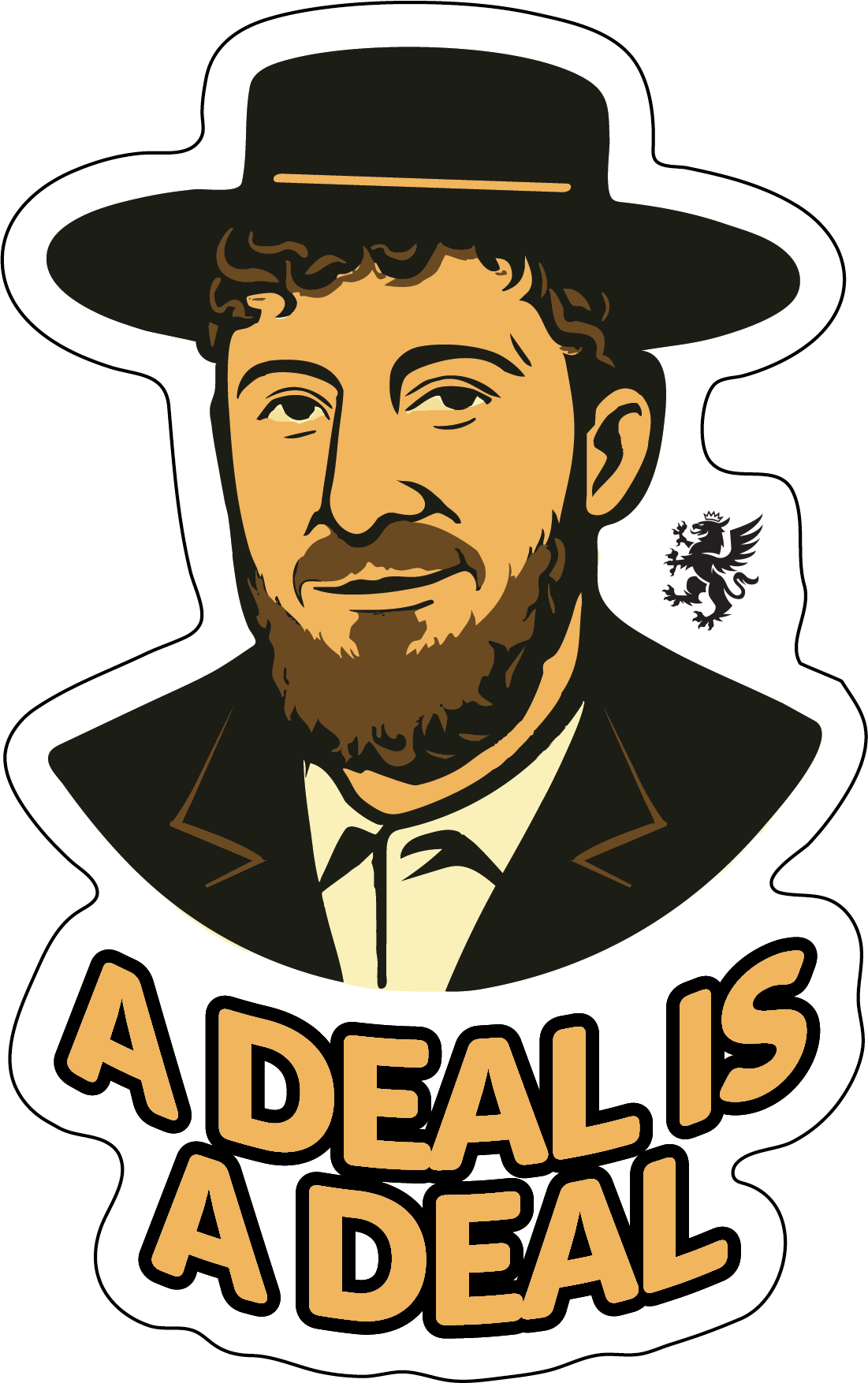 RT STICKERS: A DEAL IS A DEAL