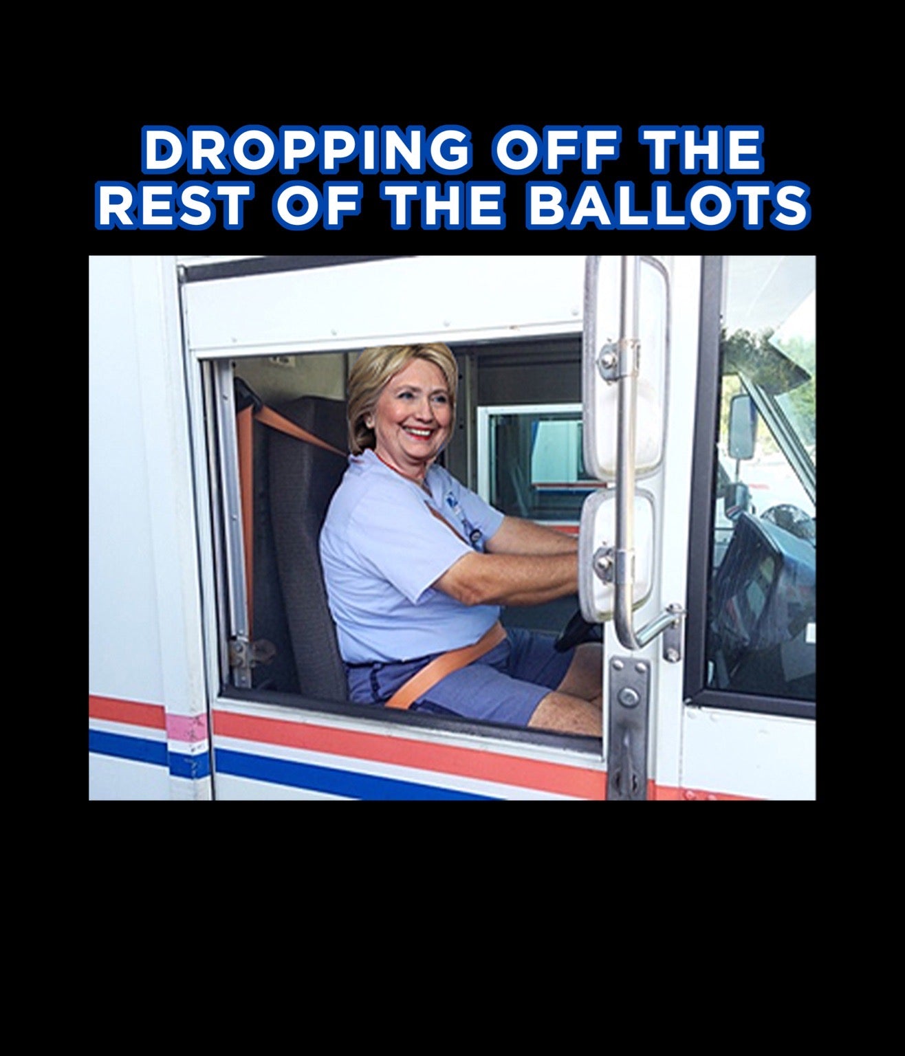 "Clinton Ballot Drop Off" T-Shirt