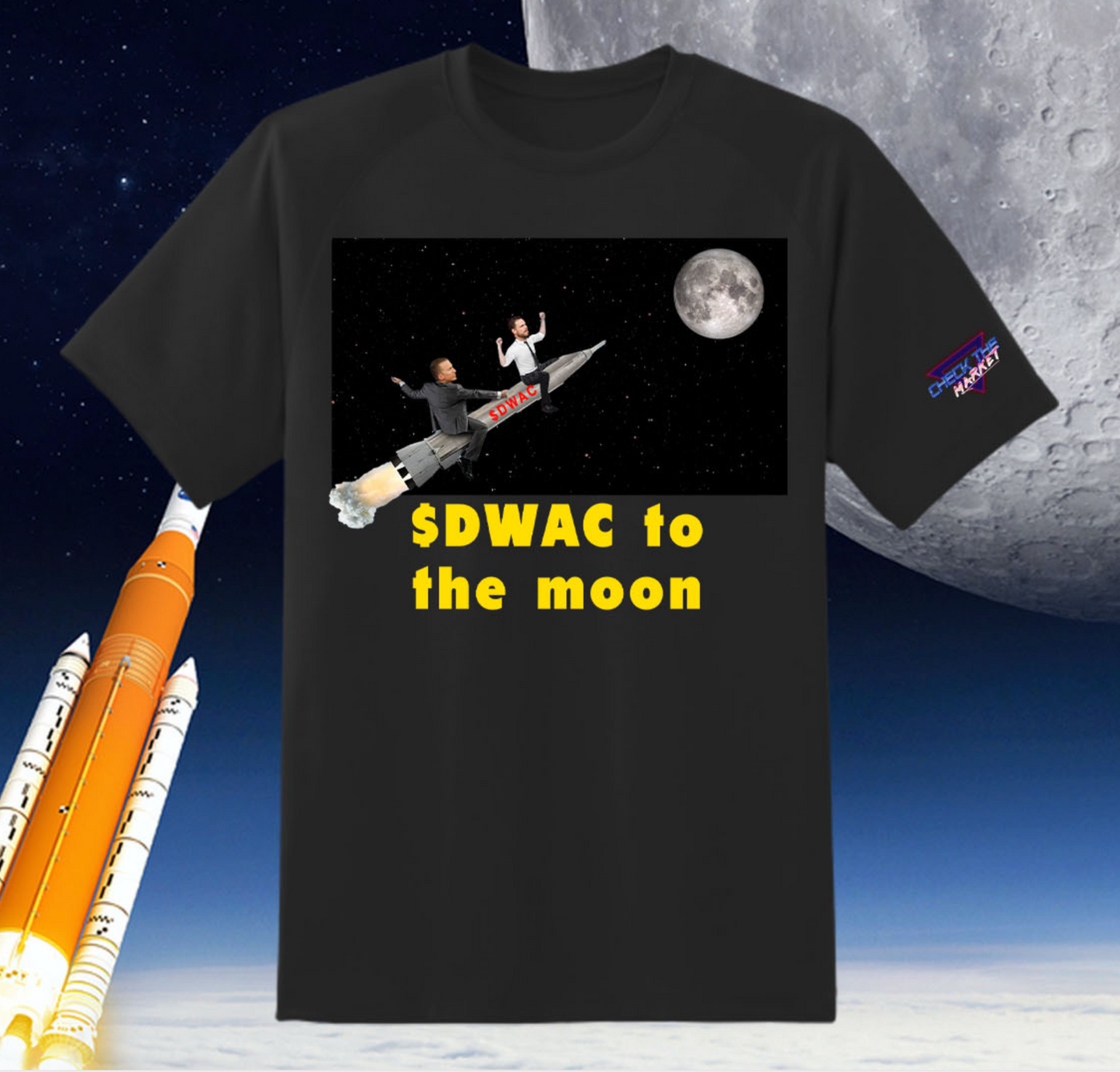 "DWAC to the Moon" T-Shirt