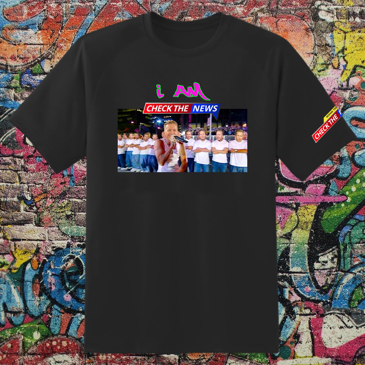 "I AM Check the News" T-Shirt