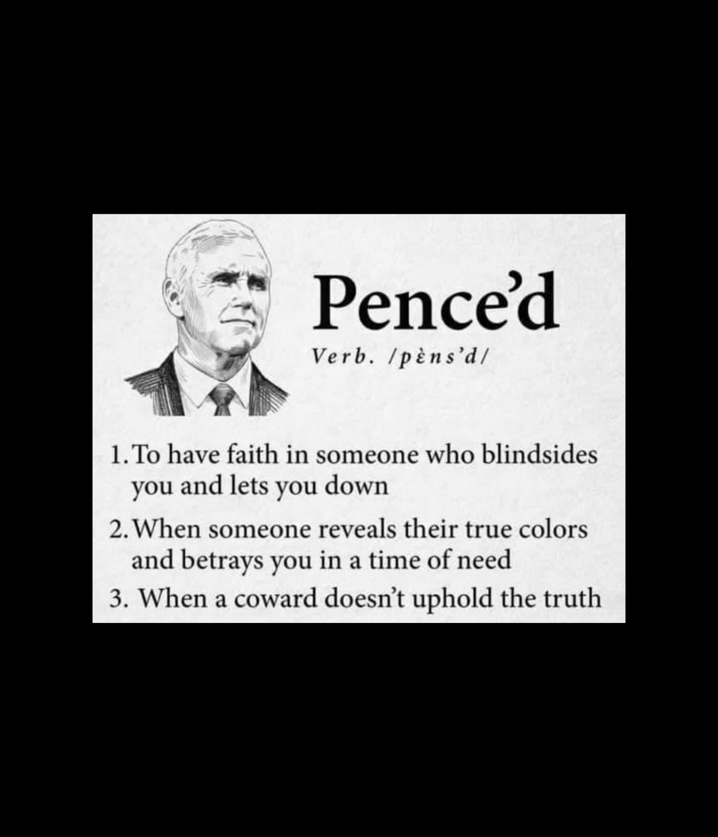 "Pence'd" T-Shirt