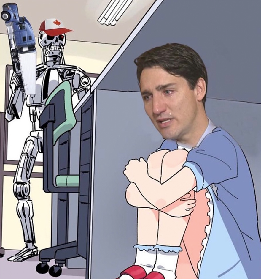 "Trudeau Hiding" T-Shirt