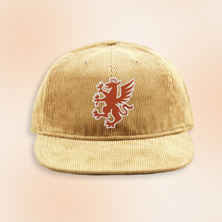 Tan Corduroy 6-panel