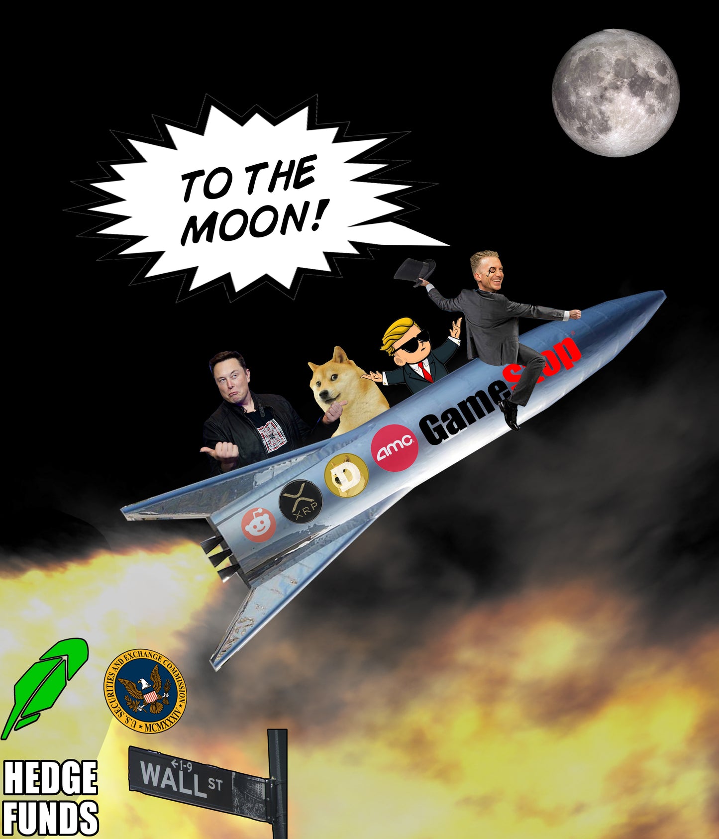 "To The Moon" T-Shirt