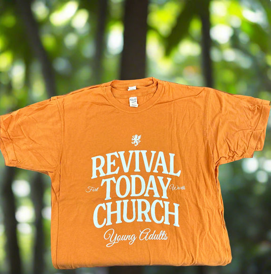 FTW YOUNG ADULTS RTC - ORANGE T SHIRT