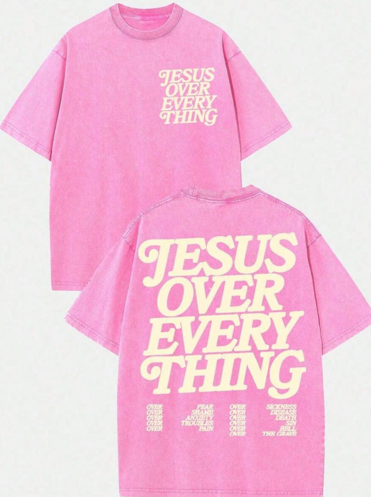 Jesus Over Everything Short Sleeve