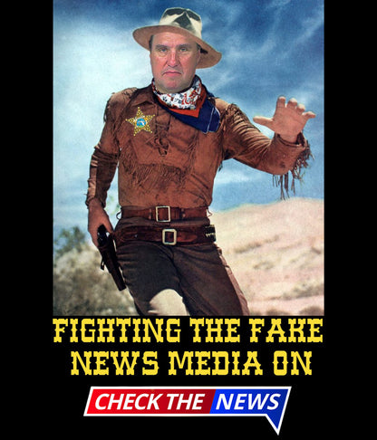 "Fighting the Fake News w/ Dr. RHB" T-Shirt