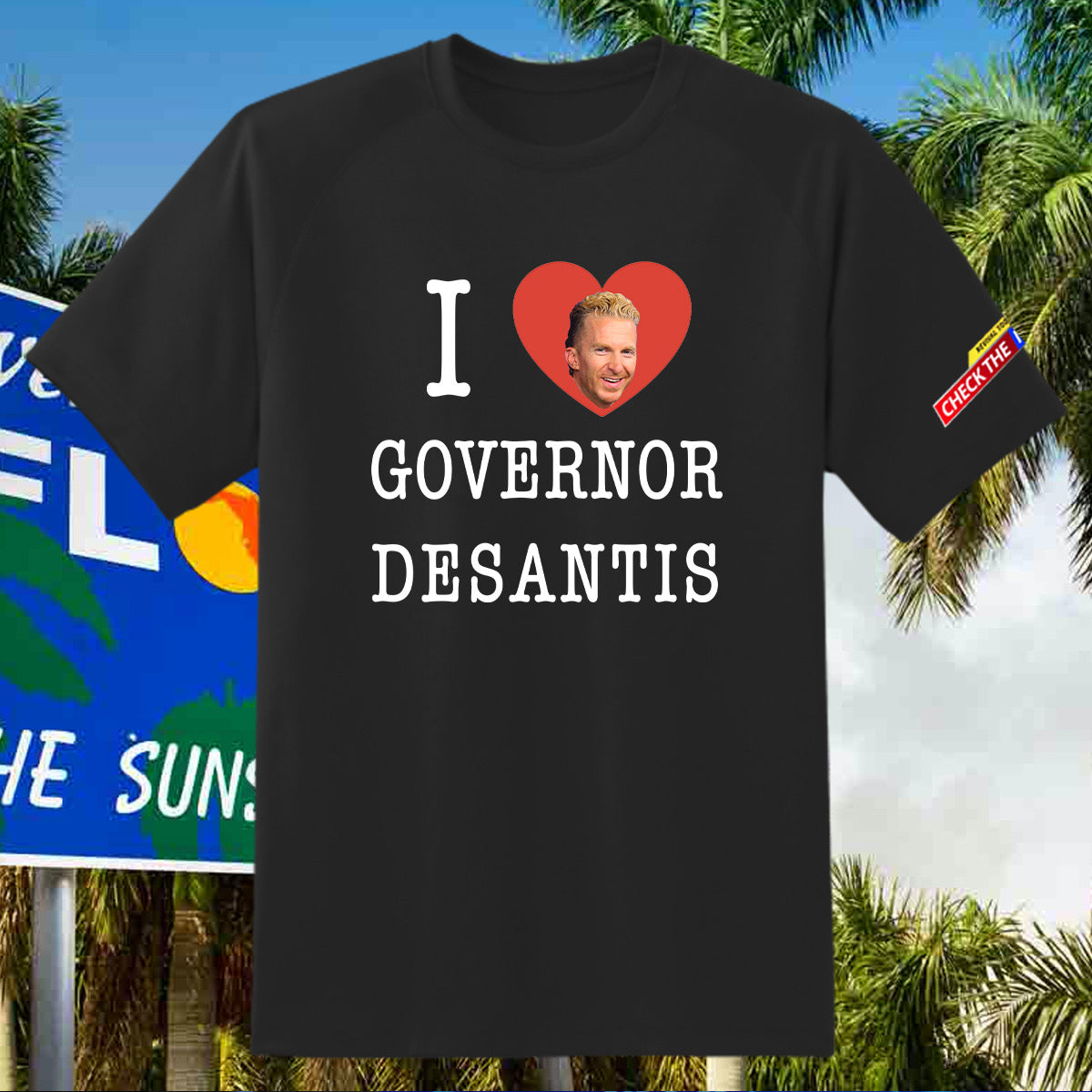 "I Heart Gov Desantis" T-Shirt