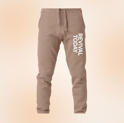 RT Vertical Sweatpants (Latte&Gray)