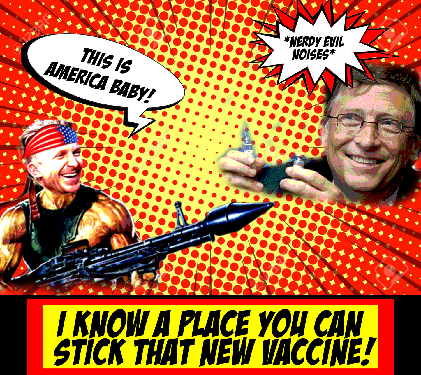 "I Know A Place You Can Stick That New Vaccine" T-Shirt