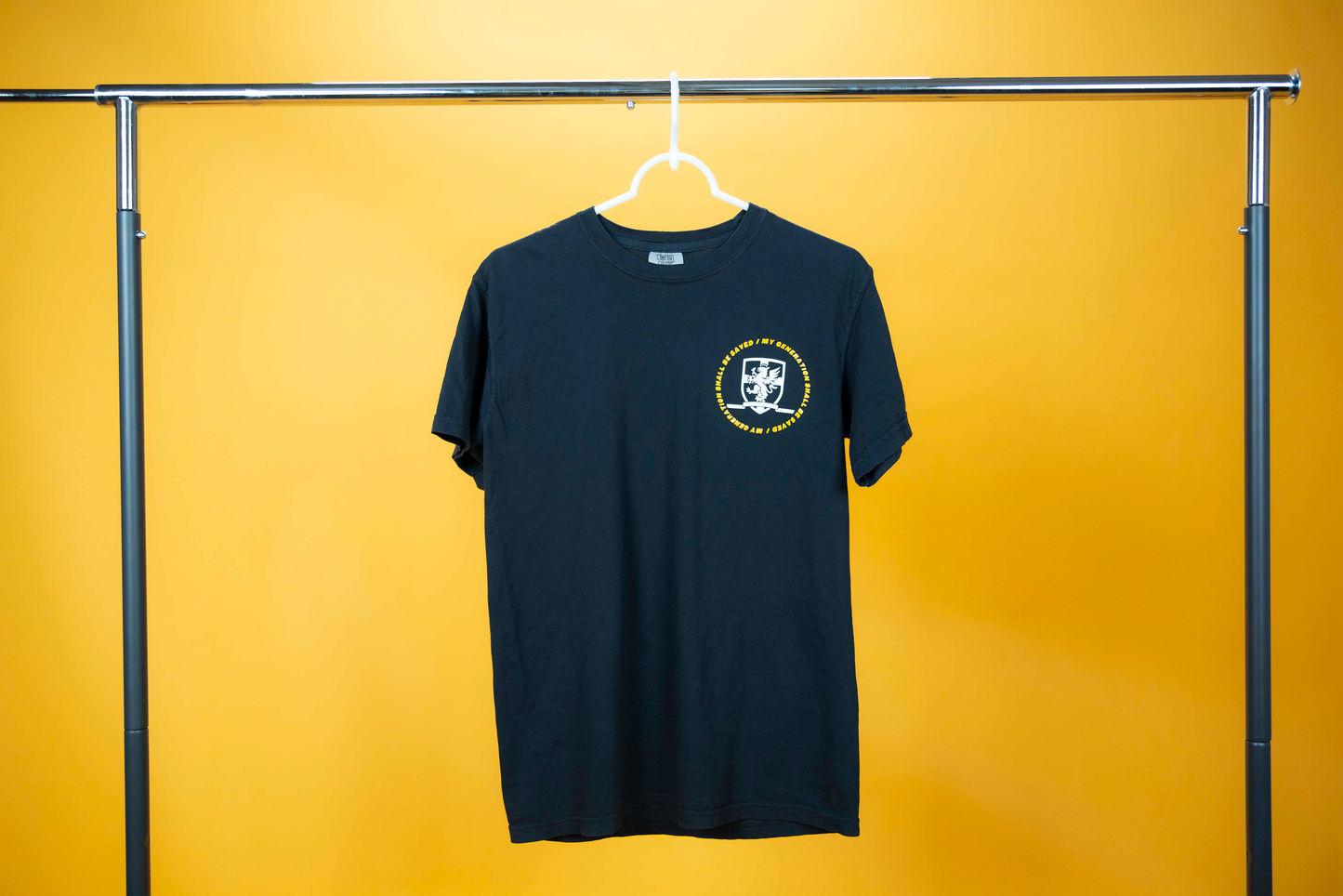 Revival Today Crest Badge Tee in Black